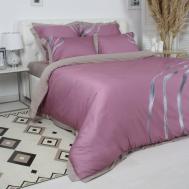 Комплект постельного белья  Двуспальный Макосатин Lilac MONA LIZA