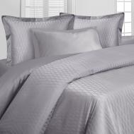 Комплект постельного белья  Royal Двуспальный серый MONA LIZA