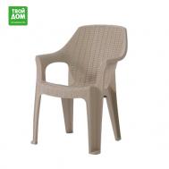 Кресло  Babel бежевое 62х42х85 см Heniver