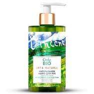 Мыло жидкое для рук  Антибактериальное Аромат свежескошенной травы 420 мл ONLY BIO