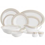 Сервиз обеденный  Emily Диадема 27 предметов 6 персон Anna Lafarg