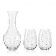 Набор  cookies жизель декантер и 2 стакана 450 мл CRYSTALEX