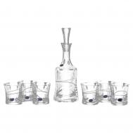 Набор для виски  грация 7 предметов CRYSTALEX