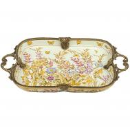 Блюдо  с ручками 47х28х5 см ГЛАСАР