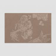 Полотенце кухонное  Кроссли коричнево-бежевый 40х60 см Togas