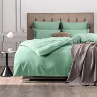 Комплект постельного белья  Миоко мятный Двуспальный Sleepix