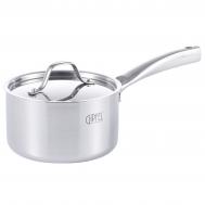Ковш  Galaxy с крышкой из нержавеющей стали 1,9 л 16х9,5 см Gipfel