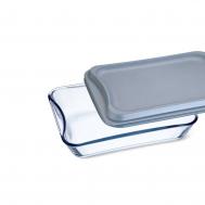 Форма для запекания  прямоугольная с ручками с пластиковой крышкой 3,5 л Simax