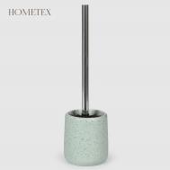 Держатель с ершиком  из керамики матовая глазурь Hometex