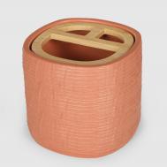 Держатель для зубных щеток  из полирезина Дерево Aspire sanitary