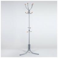 Вешалка  вк5д/с серая 60х60х180 см 5 крючков Ника