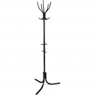 Вешалка  вк5д/ч черная 60х60х180 см 5 крючков Ника