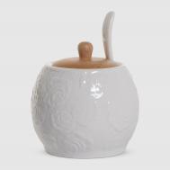 Сахарница  роза с ложкой 300 мл Balsford