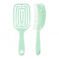 Расчёска для волос  светло-зелёная LADY PINK