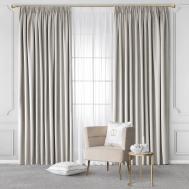 Комплект штор с подхватами  Пайнон экрю 260x300 см Togas