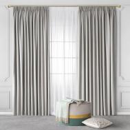 Комплект штор с подхватами  Пайнон бежевый 260x300 см Togas