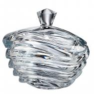 Салатник  Wave с крышкой 22 см CRYSTAL BOHEMIA