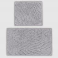 Коврики для ванны  Acelya 60х100/60х50 см серый Vonella