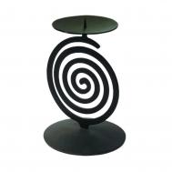 Подсвечник  чёрный 10.8х10.5х16.3 см Gala