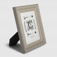 Фоторамка  серая 15х20 см Intco