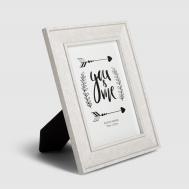 Фоторамка  белая 15х20 см Intco