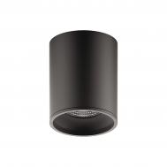 Светильник накладной  LED HD028 12W (черный/черный) 3000K 79x100мм Gauss
