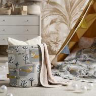 Корзина для игрушек  Сноппи бежевый/серый 40x35 см Togas