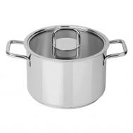 Кастрюля  Comfort glass 6,7 л 24 см Silampos