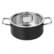 Кастрюля  Comfort glass black 2,6 л 20 см Silampos