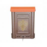 Ящик почтовый ПРЕМИУМ пластмассовый 7х29х38 см Без бренда