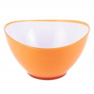 Салатница  Lumino круглая оранжевая 23х13 см Gipfel