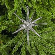 Украшение подвесное стеклянное  звезда 15x15x15 см Yancheng Shiny