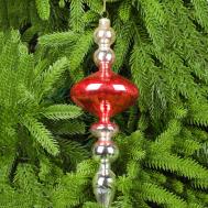 Украшение  стеклянное подвесное 8x23 см Yancheng Shiny