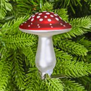 Украшение  стеклянное гриб 5,6x5,6x8 см Yancheng Shiny