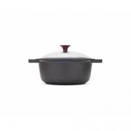 Кастрюля  Vinum с крышкой  28 см 4,5 л Risoli