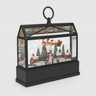 Фонарь  декоративный снеговик 23,5х8,5х20 см Victory Technology