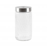 Банка для сыпучих продуктов  узор 1,5 л HomeFeel