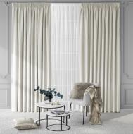 Комплект штор с подхватами  Квентин экрю 260x275 см 4 предмета Togas