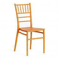 Стул ТС пластиковый золотой 40,5х49х88,5 см TC