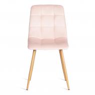 Стул ТС Chilly розовый вельвет и металл 44,5х52,5х86 см TC