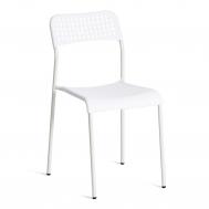 Стул ТС Adde белый пластиковый с металлическими ножками 39х49х78 см TC