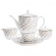 Сервиз чайный  Оскар 21 предмет 6 персон Anna Lafarg