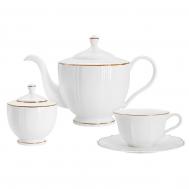 Сервиз чайный  Лотос 14 предметов 6 персон Anna Lafarg