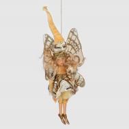 Фея рождественская  в золотисто-коричневой одежде 35 см Sote Toys