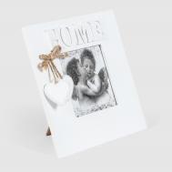 Фоторамка  Home деревянная белая 18х18 см Dekor pap