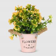 Растение  искусственное в кашпо 12х28 см Dekor pap