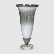 Ваза  декоративная стеклянная 19х19х38 см Dekor pap