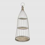 Этажерка 3-х ярусная  25,5х25,5х60 см Dekor pap