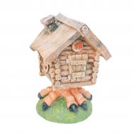 Фигура садовая  избушка 27х25х32 см Полиформ