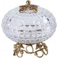 Конфетница  16х16х15 см hgl483s/3 ГЛАСАР